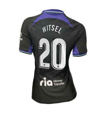 Atletico Madrid Axel Witsel #20 Bortedrakt Kvinner 2022-23 Kortermet